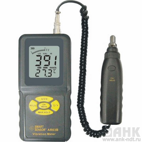 Цифровой виброметр AR63B