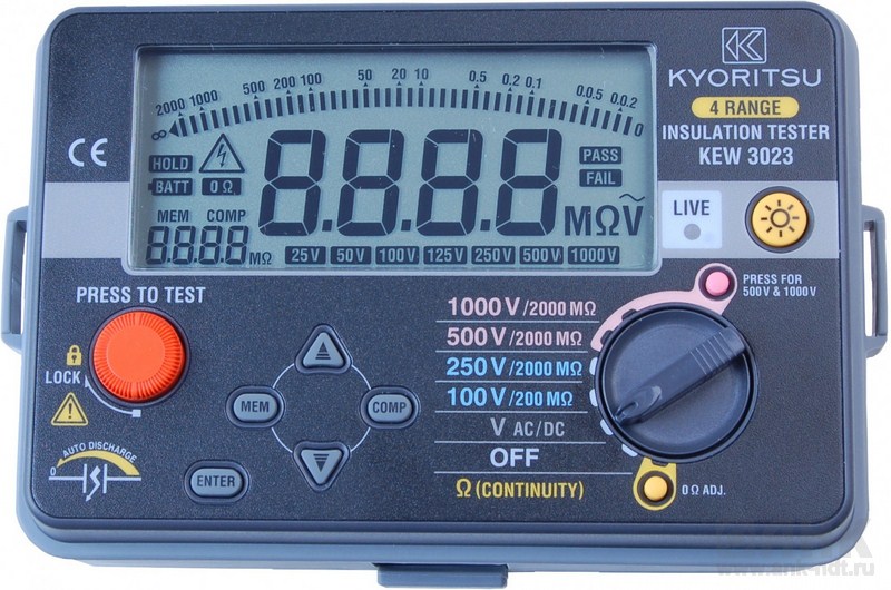 KEW 3023 — мегаомметр цифровой