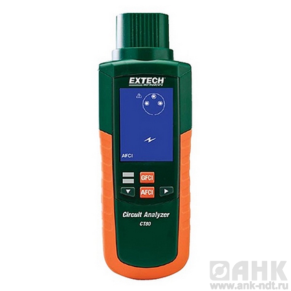 Тестер ВЦДКЗ, УЗО и нагрузки цепей переменного тока Extech CT80