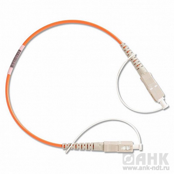 Fluke Networks MRC-62.5-SCSC-0.3M, многомодовый образцовый 0,3 м шнур для проверки оконцованных разъёмом SC 62,5 µm волокон