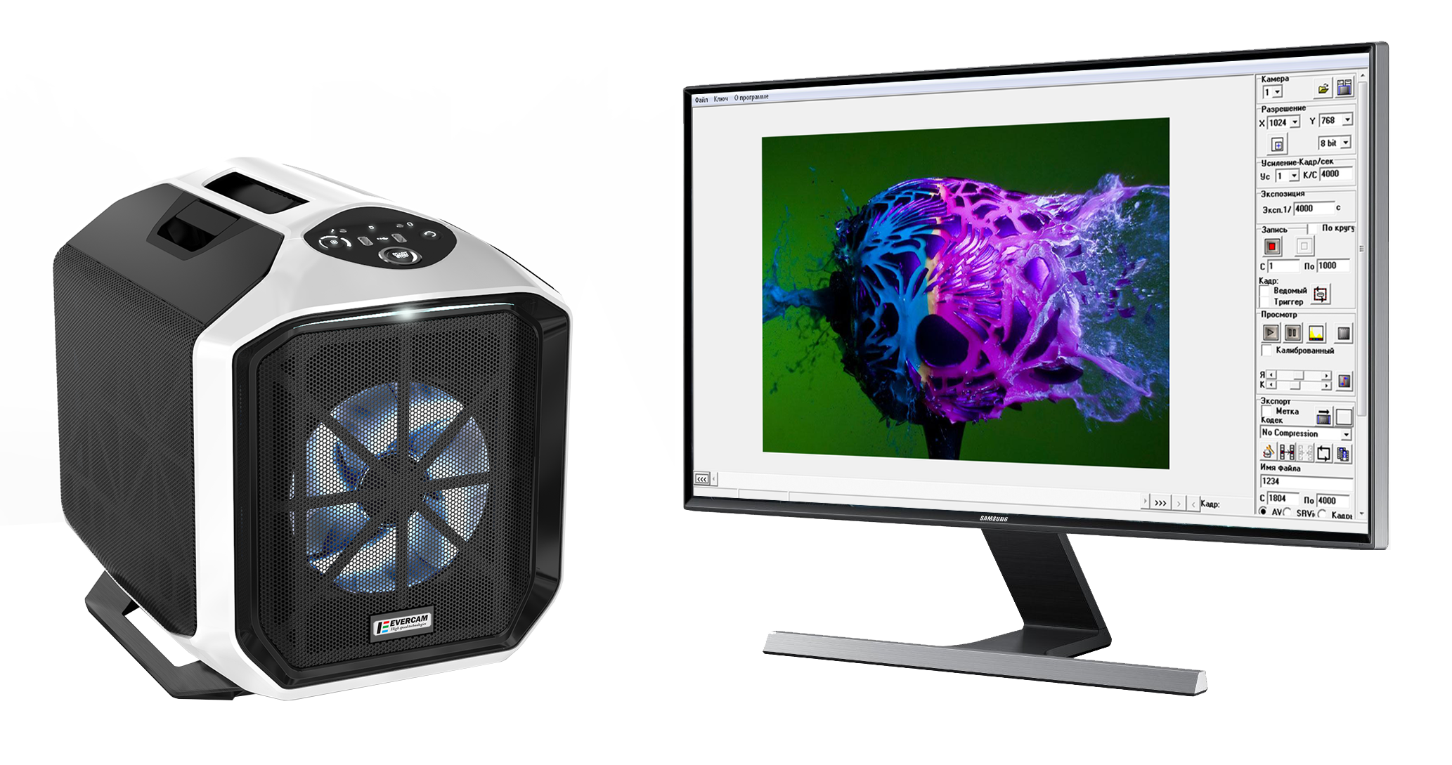 Система управления и обработки на базе стационарного ПК