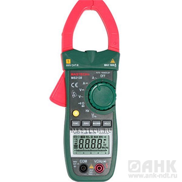 MS2138 — токоизмерительные клещи