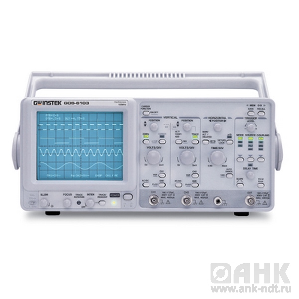 Осциллограф GW Instek GOS-6103
