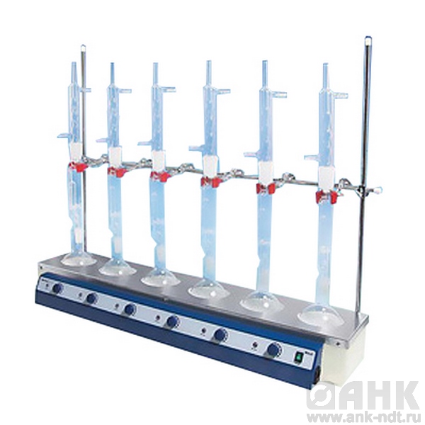 Колбонагреватель WHM-12295 6-ти местный, T до +450 °С, 500 мл