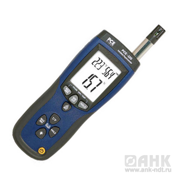 Комбинированный пирометр с контактным датчиком температуры и встроенном пирометром PCE 320