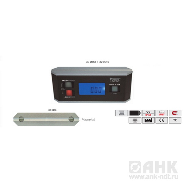 Уклономер с водо- пылезащитой IP 65