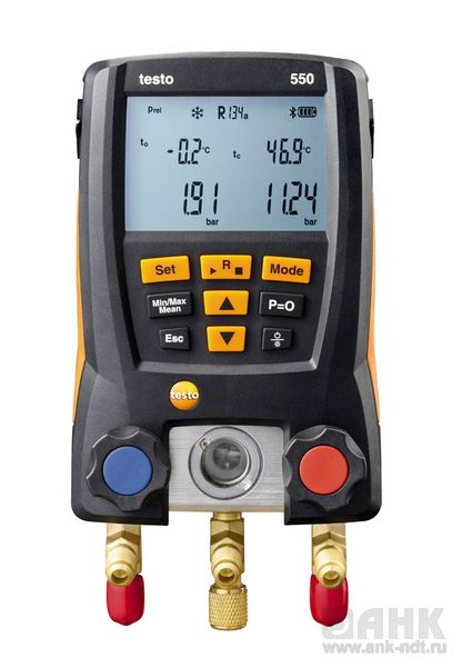 Комплект Testo 550 - Цифровой манометрический коллектор