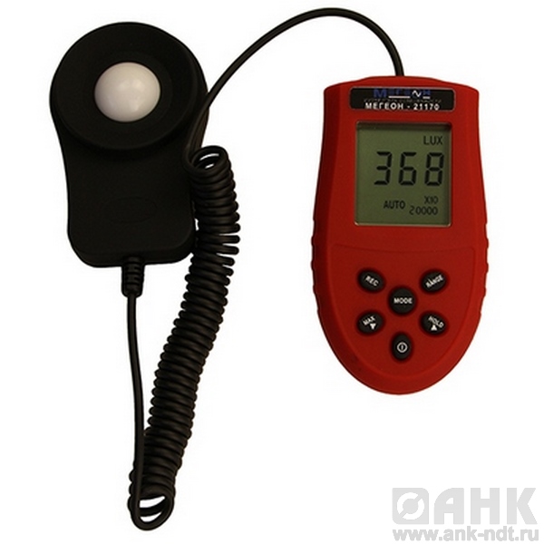 Измеритель освещенности с функцией записи Мегеон 21170