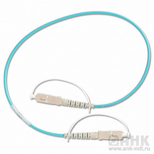 Fluke Networks MRC-50-SCSC-0.3M, многомодовый образцовый 0,3 м шнур для проверки оконцованных разъёмом SC 50µm волокон