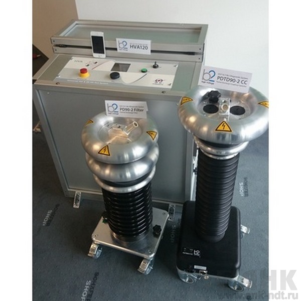 Компактная ВВ испытательная установка HVA120 для СПЭ КЛ до 110кВ