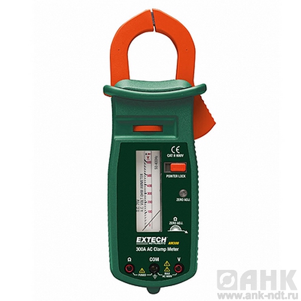 Аналоговые токоизмерительные клещи Extech AM300 на 300А