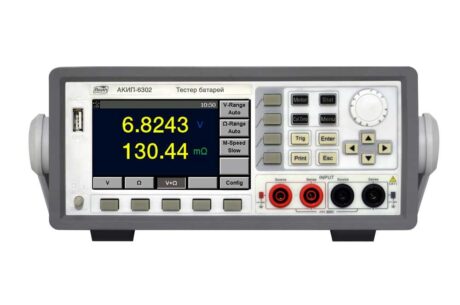 Поверка тестера батарей АКИП-6302