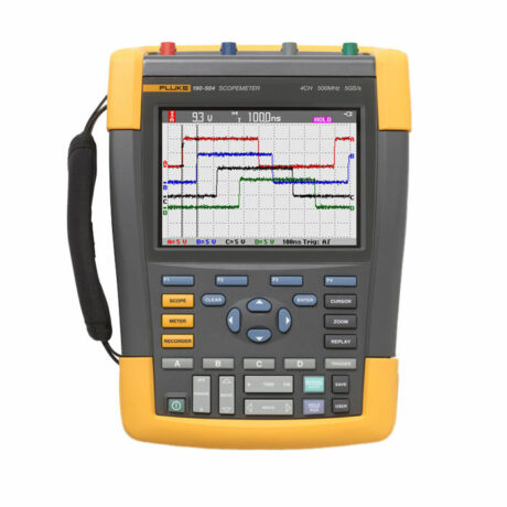 Поверка осциллографа Fluke 190-504