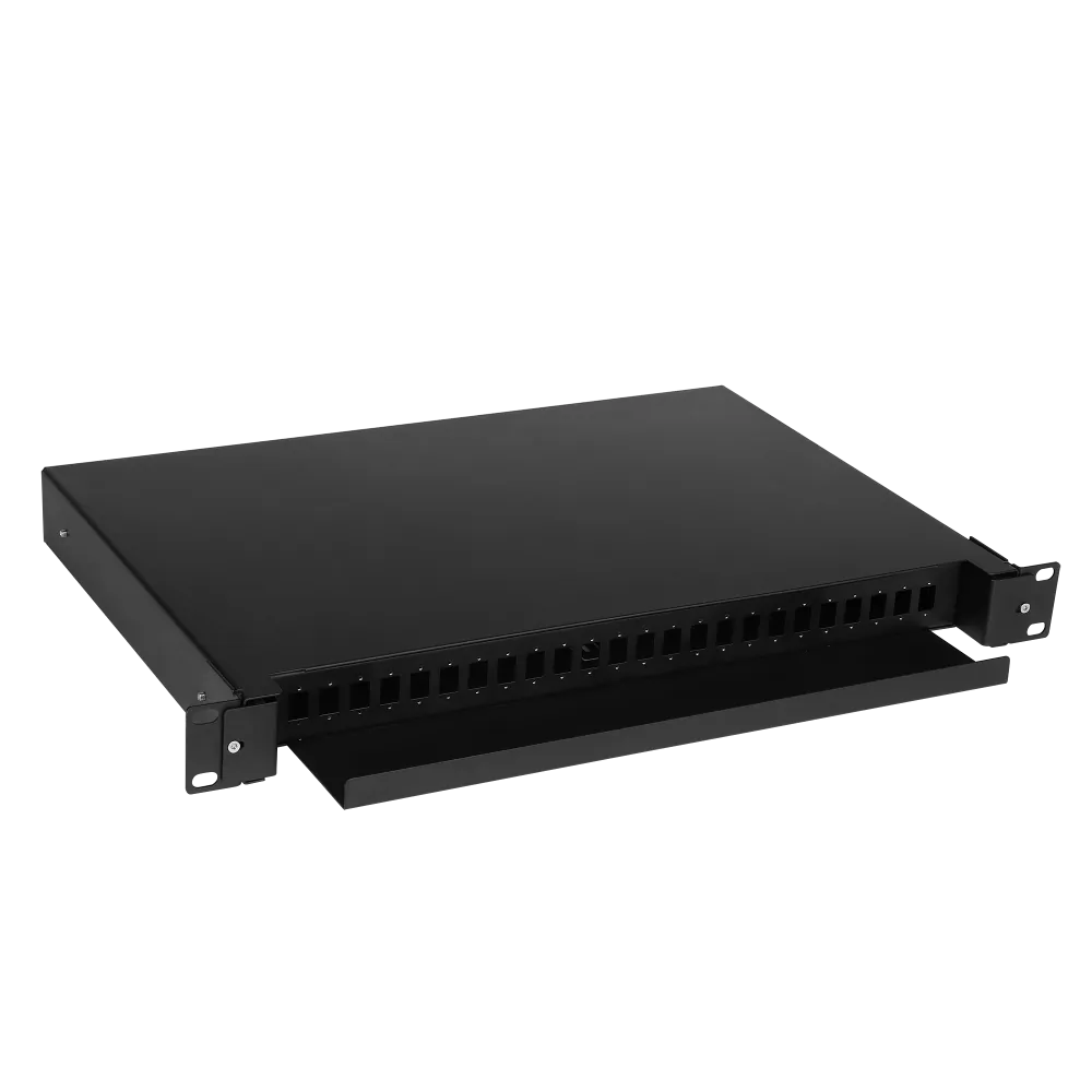 Кросс LANMASTER 19" 1U на 24 адаптера SC