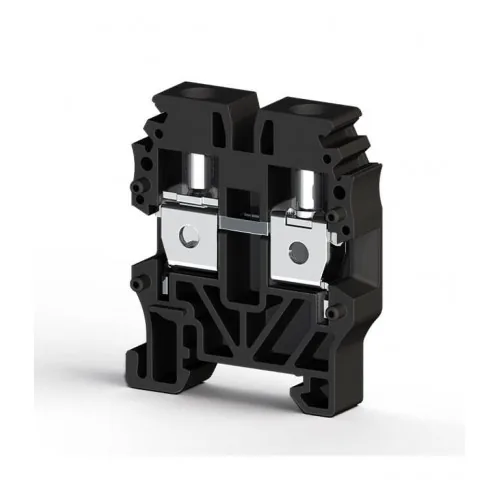 Миниклеммник винтовой 4 мм.кв чёрный KLEMSAN MVK 4 304435