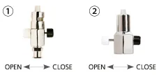 Клапан Shimadzu Luer Lock