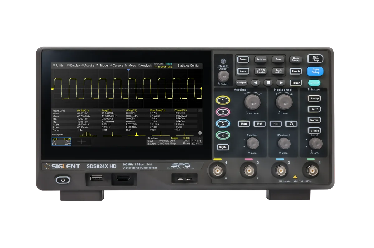 Цифровой запоминающий осциллограф SIGLENT SDS800X HD
