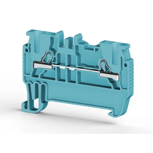 Клеммник пружинный быстрозажимной Push in, 1,5 мм.кв. синий KLEMSAN PYK 1,5M 307011
