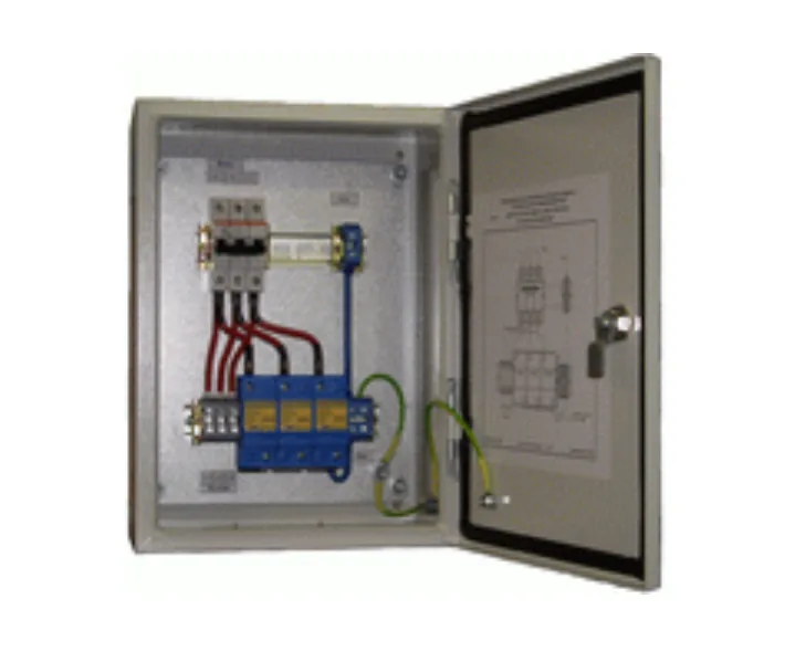 Щиток защиты Хакель ЩЗИП® с УЗИП класса I для защиты электроустановки, типа TN-С