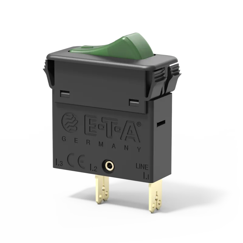 Миниатюрный выключатель без теплового отключения E-T-A 3130-F