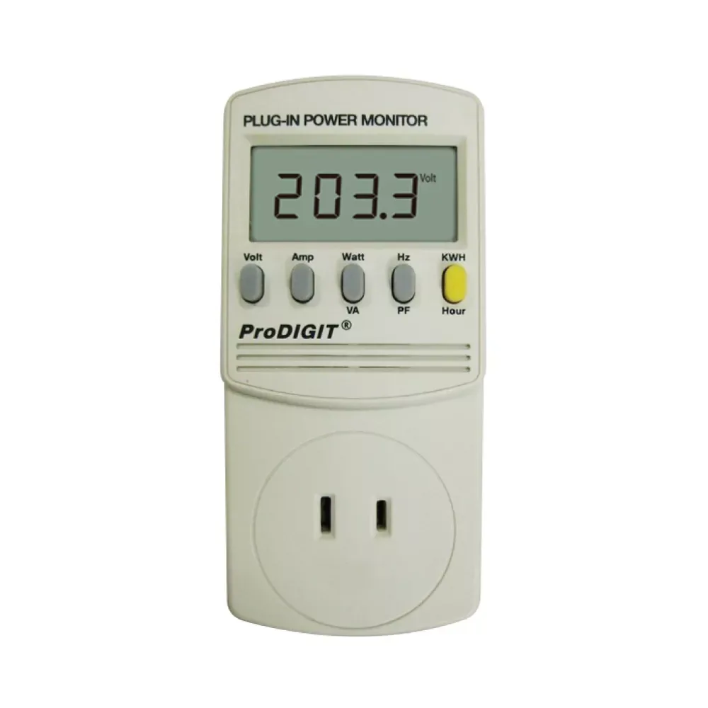 Подключаемый монитор мощности 8 в 1 Prodigit 2000MS12