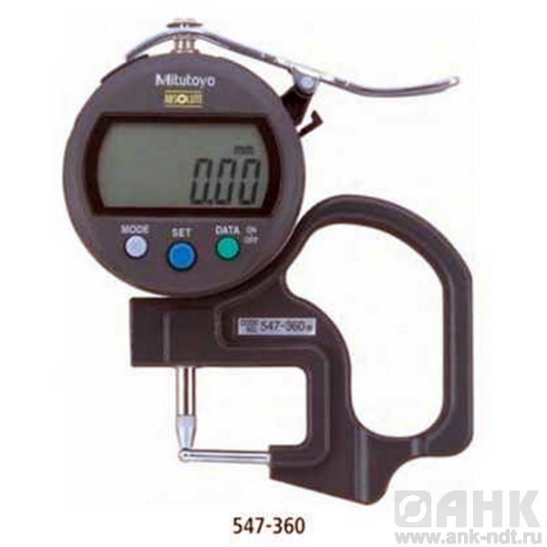 Толщиномеры индикаторные ABSOLUTE Digimatic Серия 547