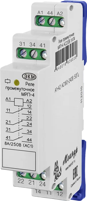 Реле МЕАНДР МРП-4 AC230В УХЛ2
